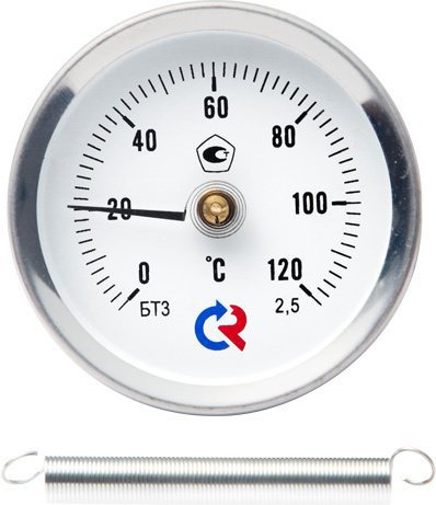 Термометры биметаллические специальные (с пружиной) тип БТ, серия 010